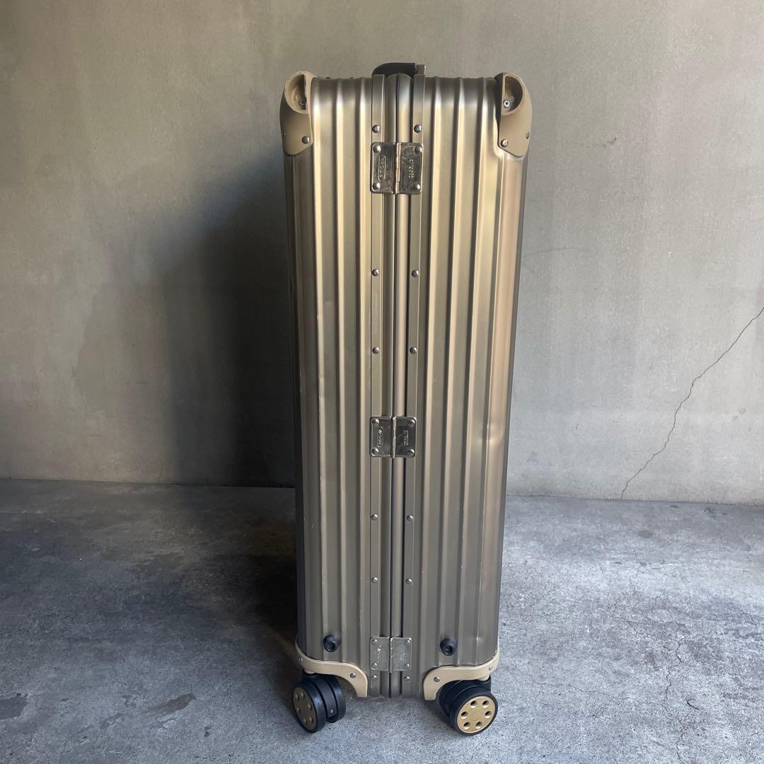 RIMOWA リモワ トパーズ プレミアム チタニウム チェックイン 97L