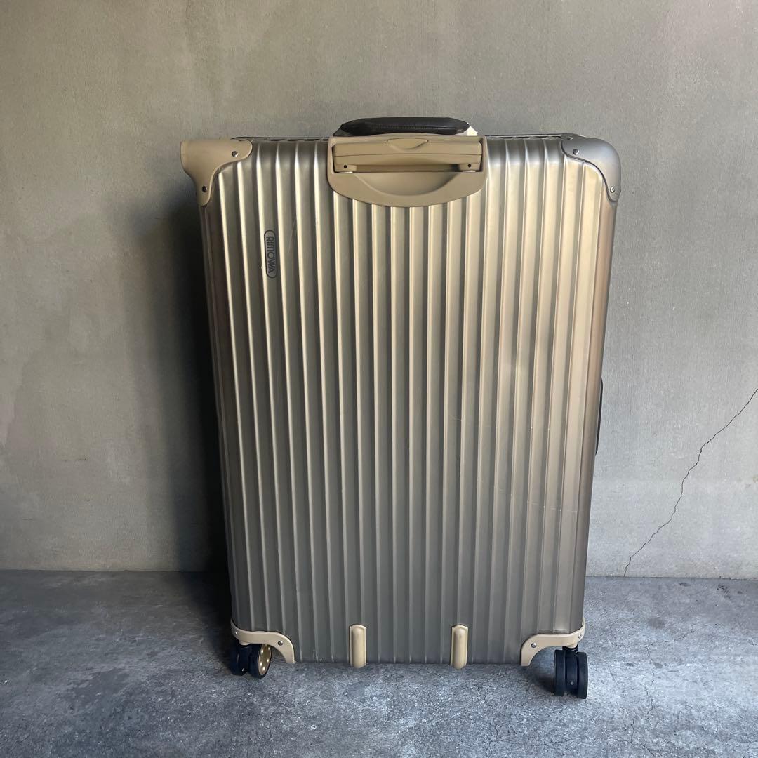 RIMOWA リモワ トパーズ プレミアム チタニウム チェックイン 97L