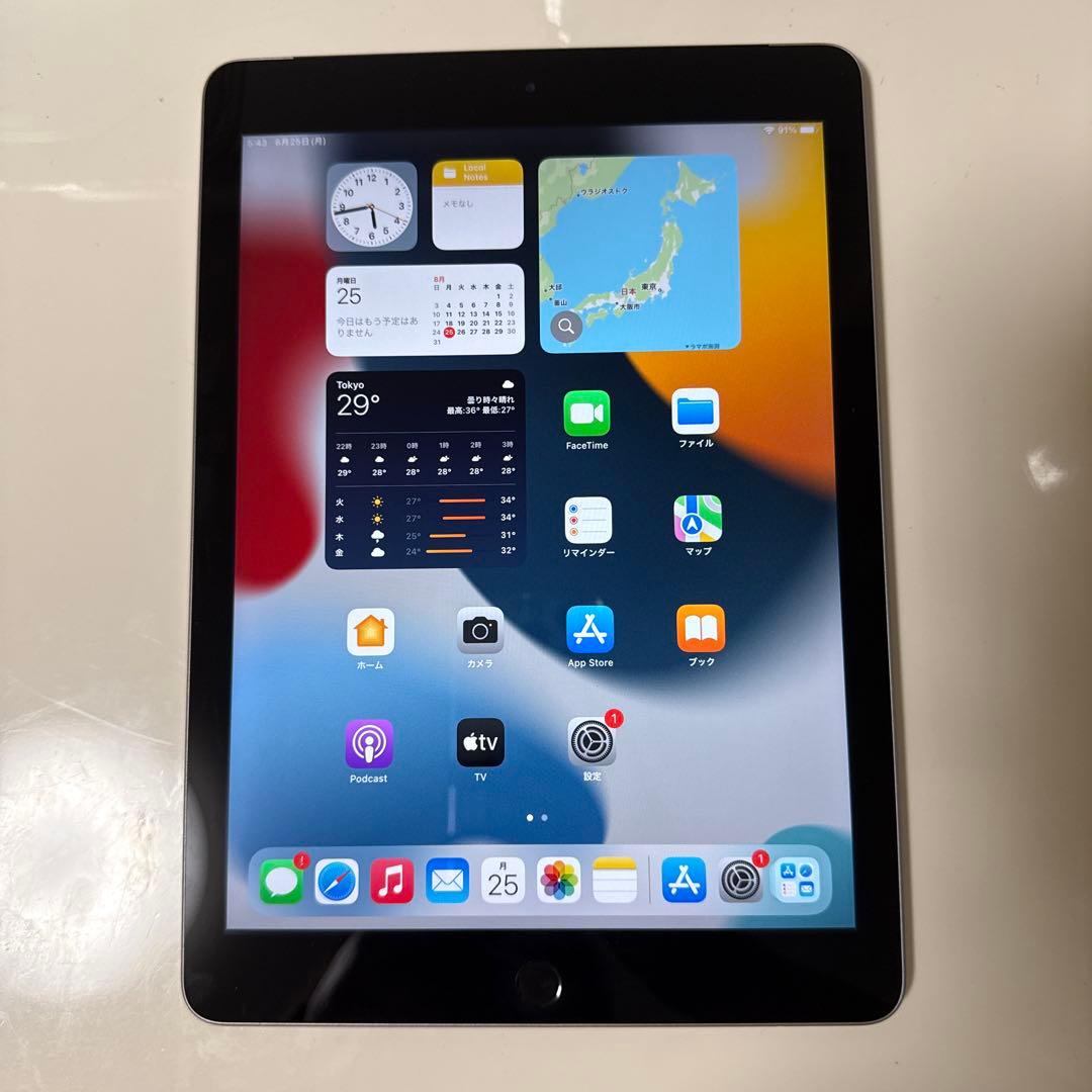iPad 第5世代 Wi-Fi+Cellular 32GB　MP1J2J/A