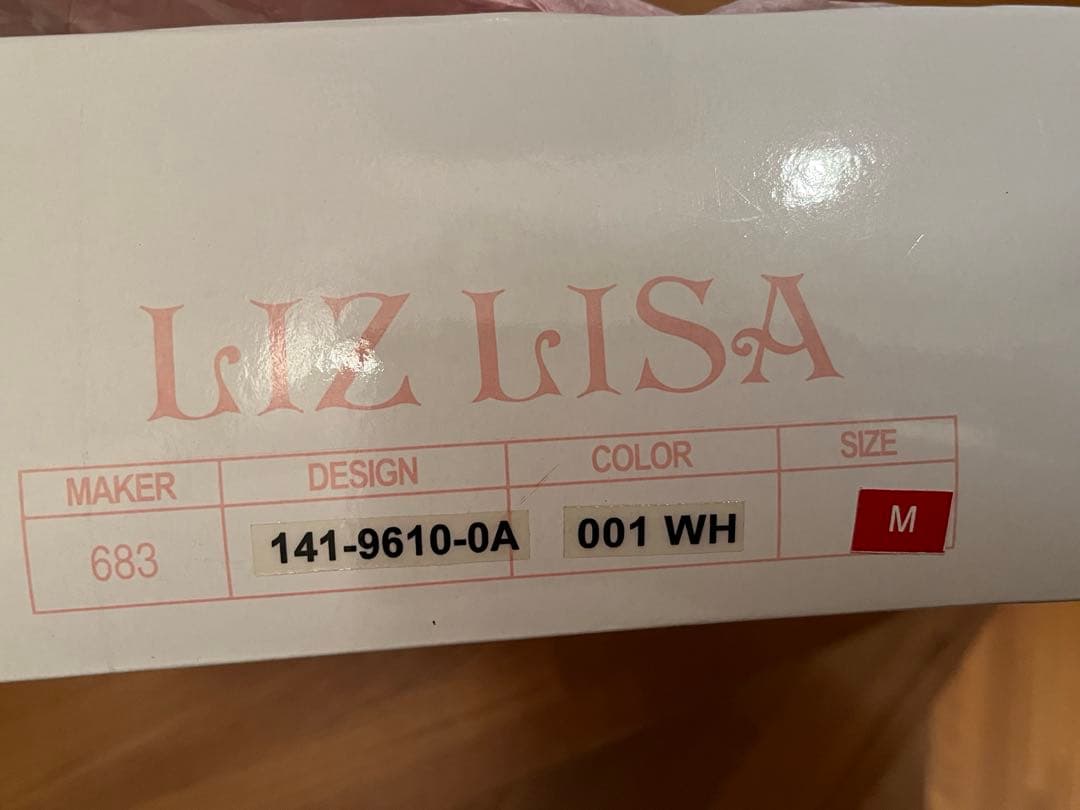 LIZ LISA サンダル　花柄　M 白