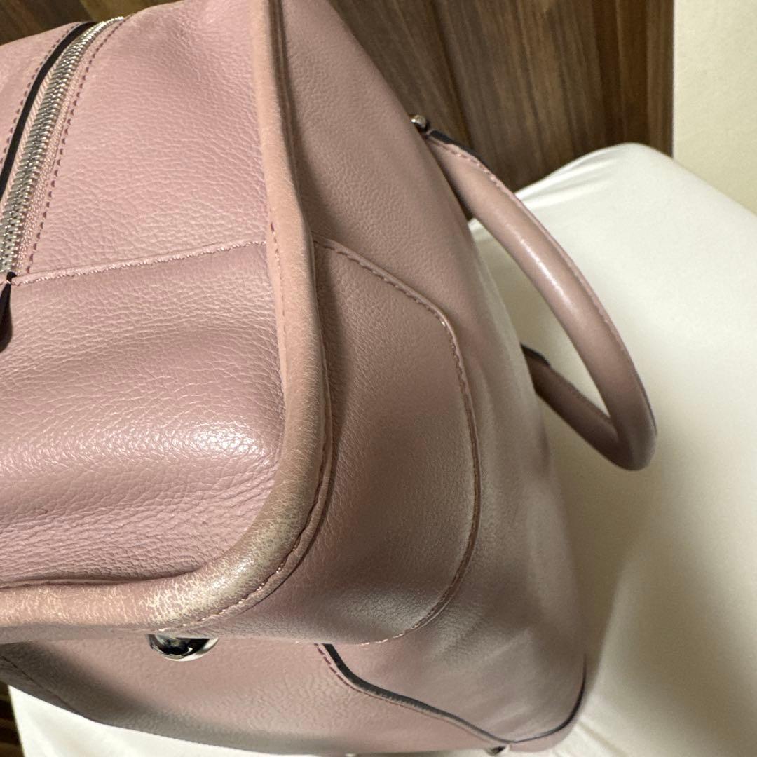 【美品】　LOEWE ロエベ アマソナ36 ハンドバッグ アナグラム ピンク