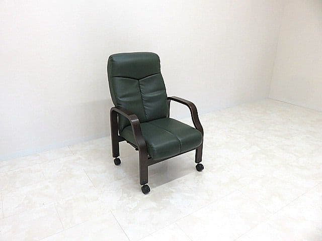 FUJI FURNITURE/冨士ファニチア キャスター付きリクライニングチェア