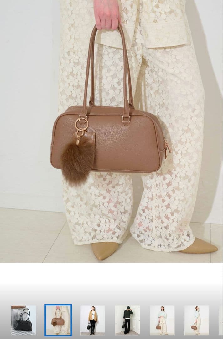 完売品！スローブイエナ　ロングハンドルボストン