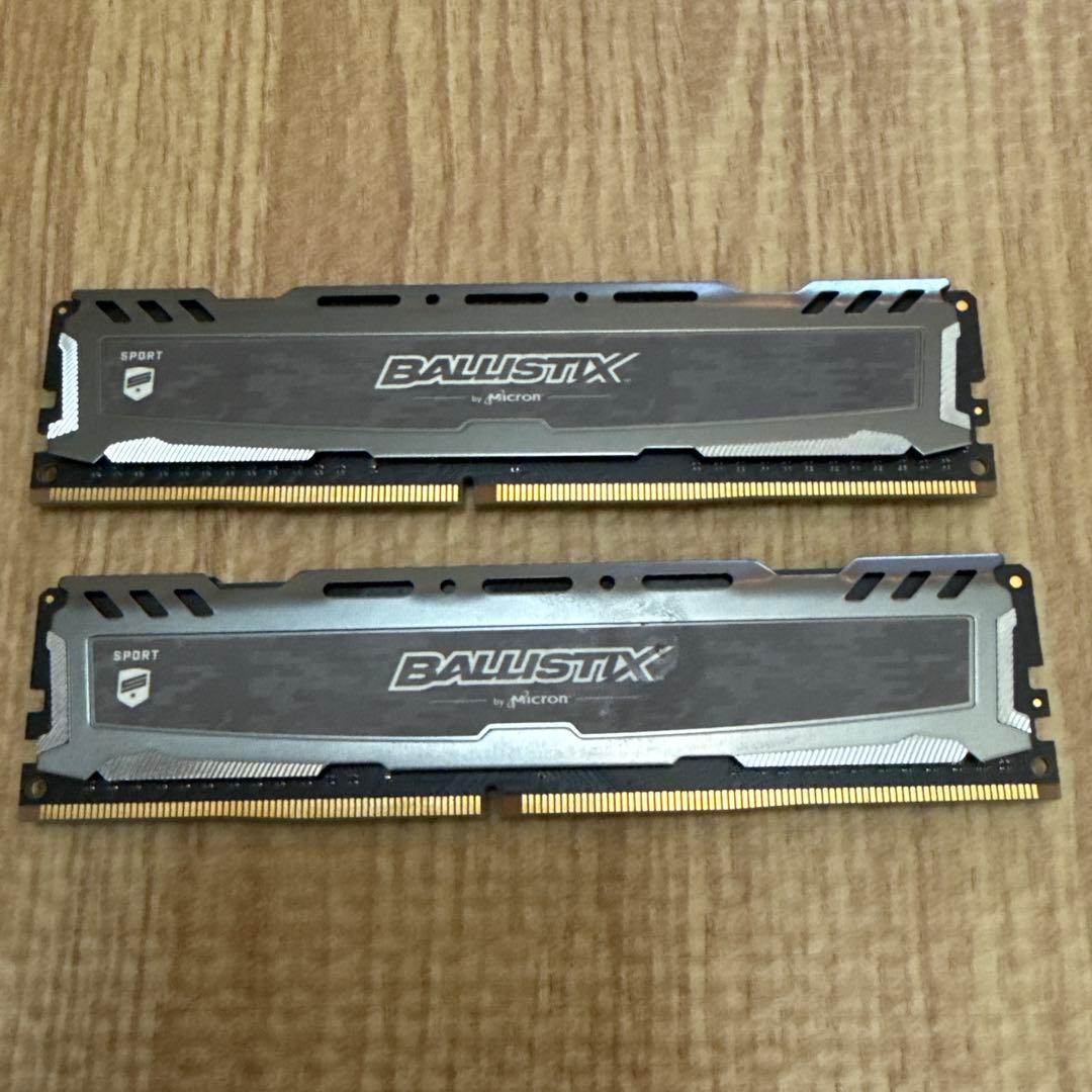 Ballistix Sport DDR4 メモリ 16GB