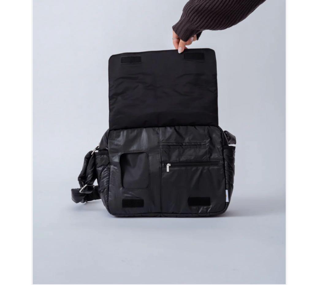 【RICH RAISE】リッチレイズ　マザーズバッグ　ブラック