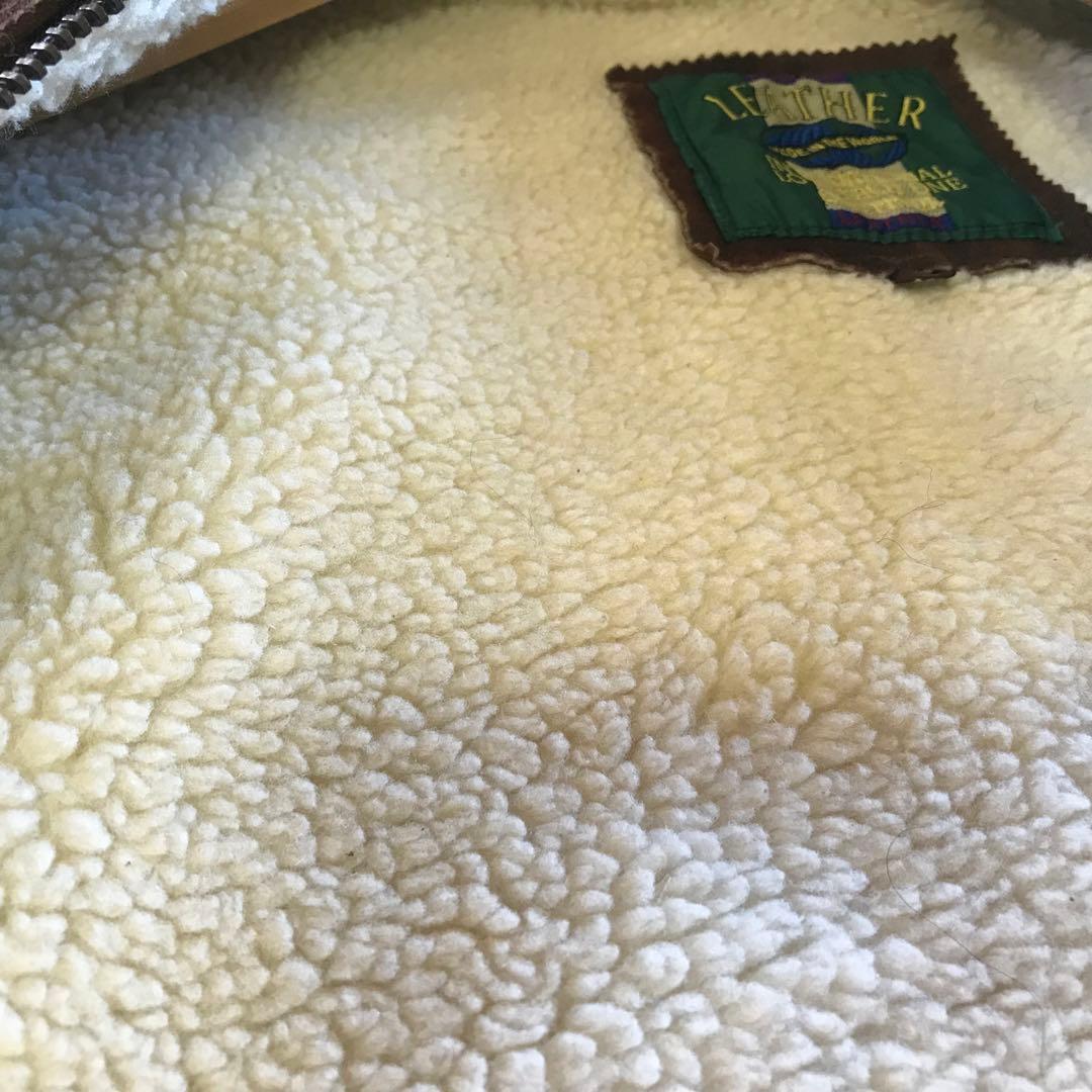 ★本革★◎OUR PRIDE ＞スエードジャケット｜エッジ＆裏地ボア仕立｜HU5