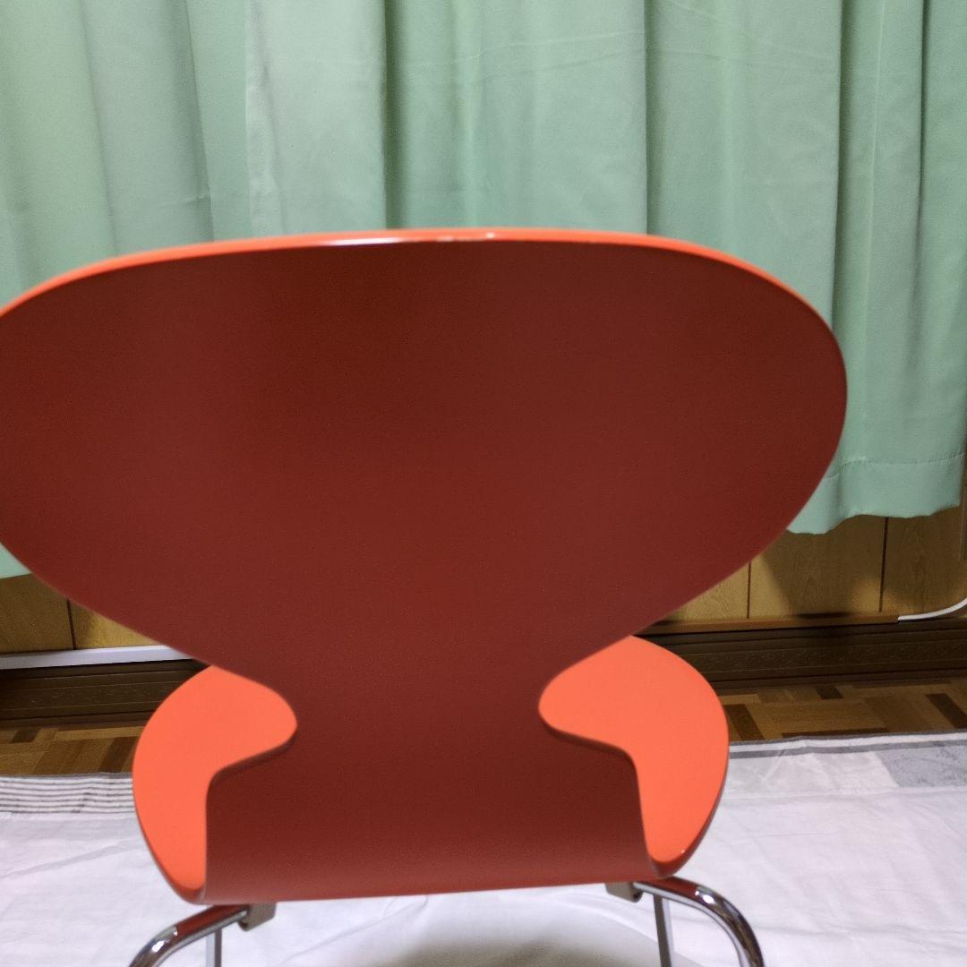 【値下げ早い者勝ち】フリッツハンセンのアントチェア【アリンコチェア】オレンジ色
