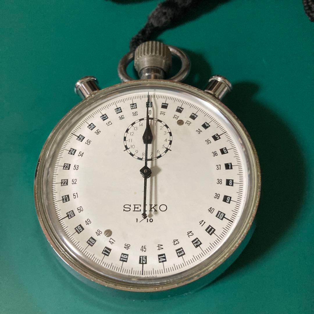 セイコー　ストップウォッチ　スプリットセコンド
