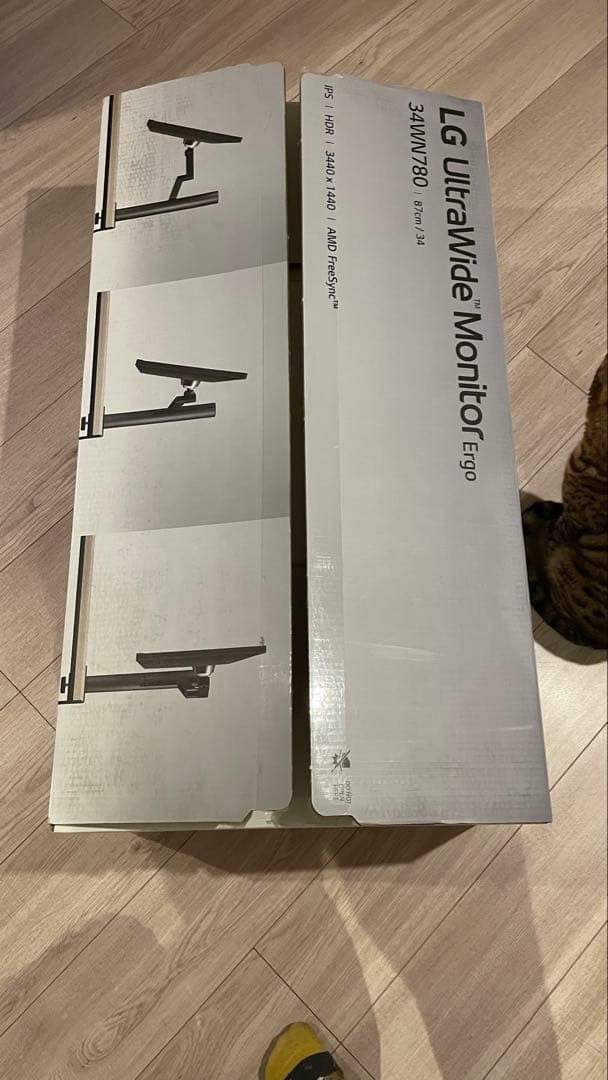 【値下げ！！！】＊美品＊LG フラットパネルモニター 34WN780-B