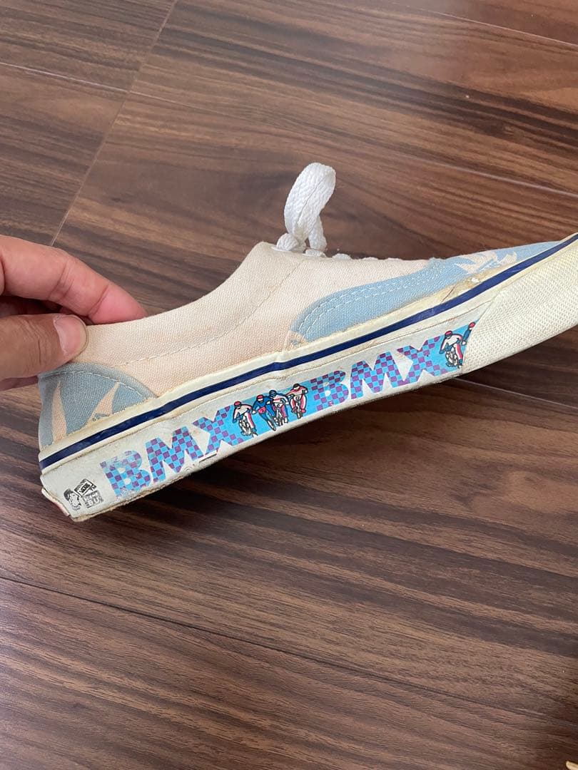 ク*ん様 80s VANS エラ　マリファナ柄