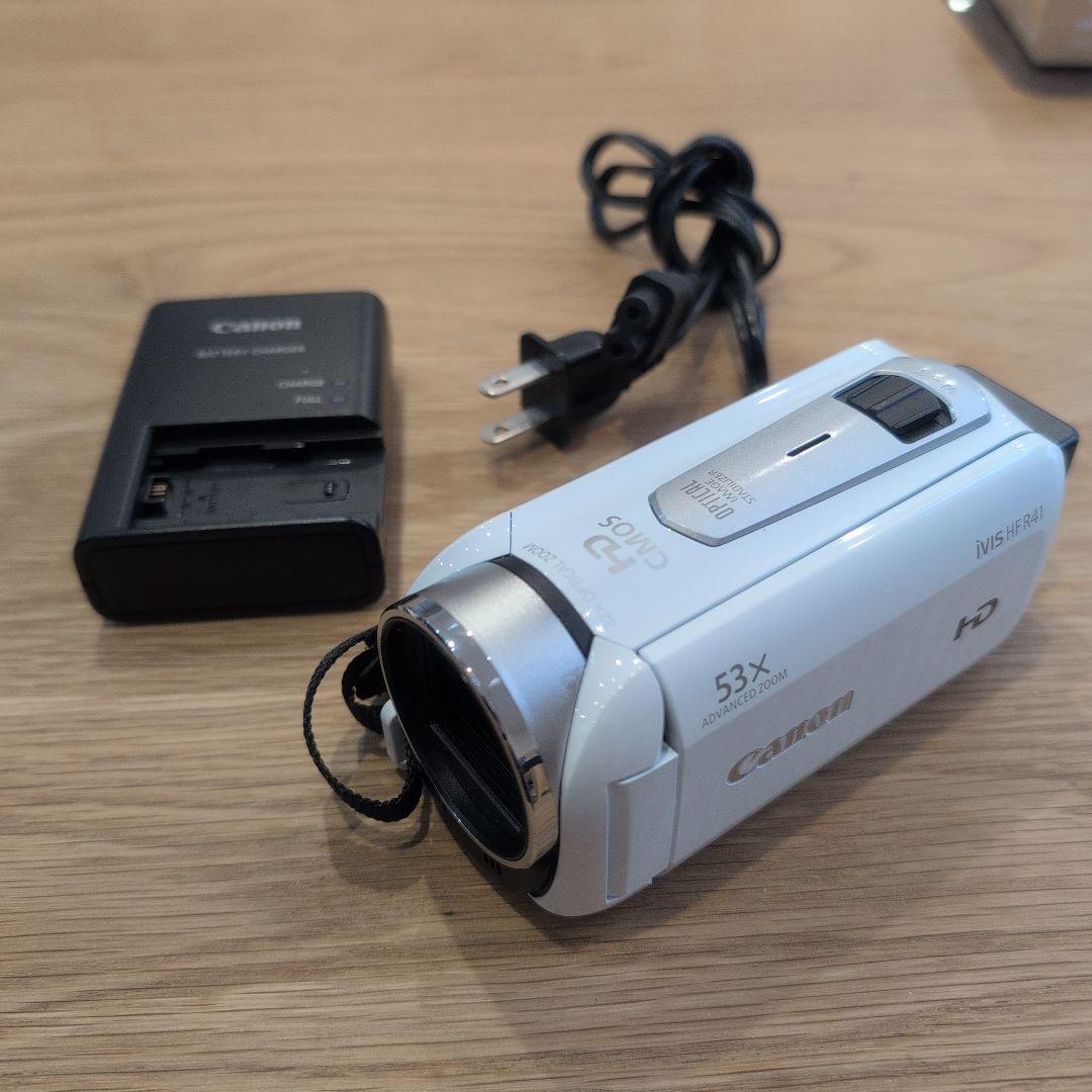 Canon iVIS HFR41 ビデオカメラ本体8GBカード・バッテリー2個付