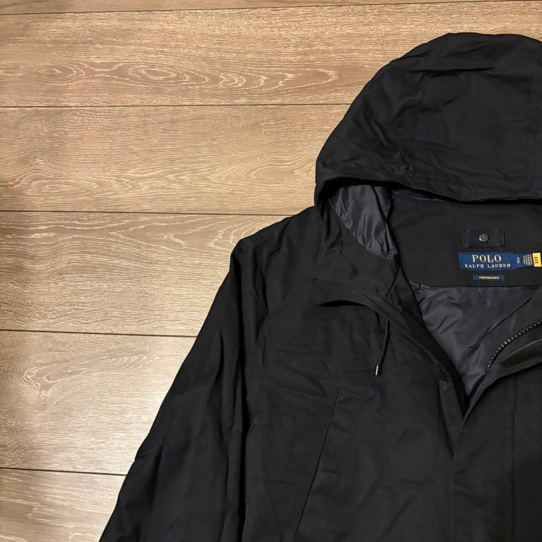 美品 現行　ポロラルフローレン フーデットジャケット　QRコードタグ　撥水