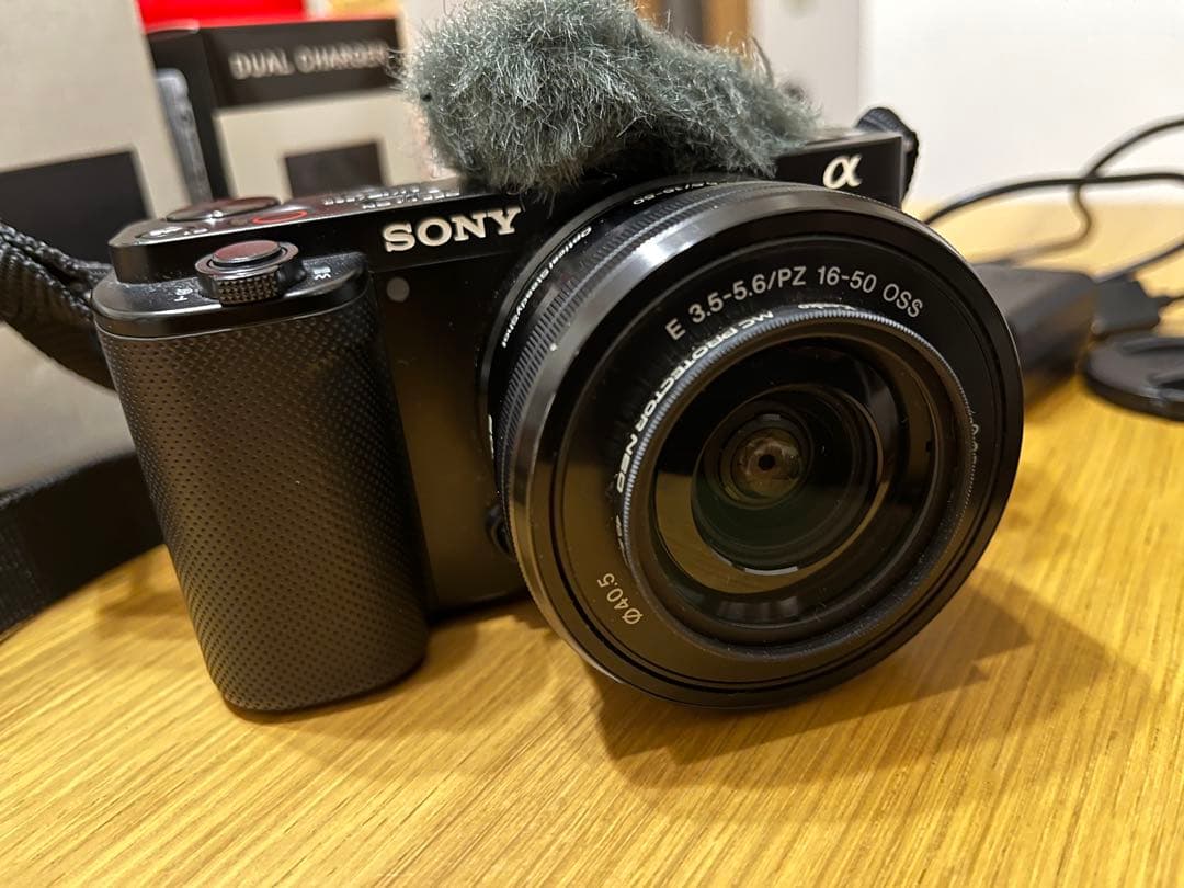 【動作確認済】SONY ZV-E10L(B) バッテリー、チャージャーセット