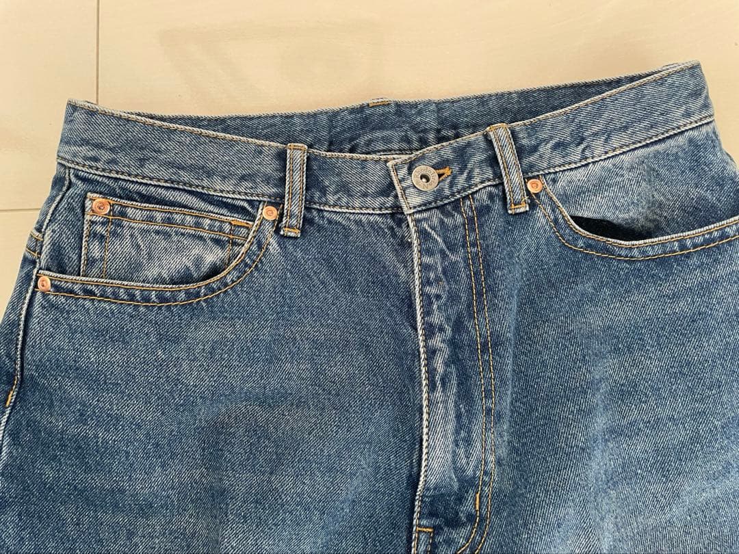 ロドリリオン デニムワイドパンツ