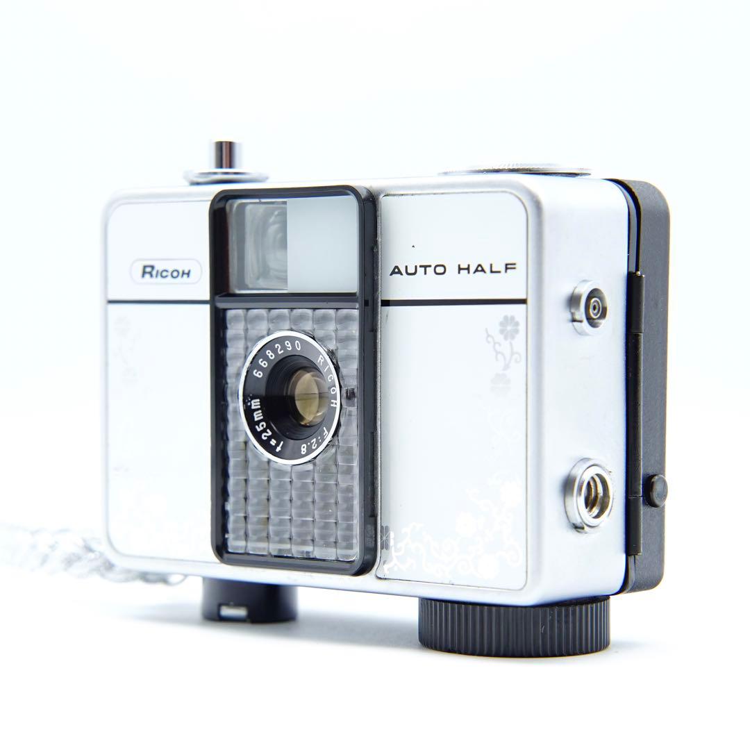 【動作確認・清掃済み＊試写あり】花柄＊リコーオートハーフE