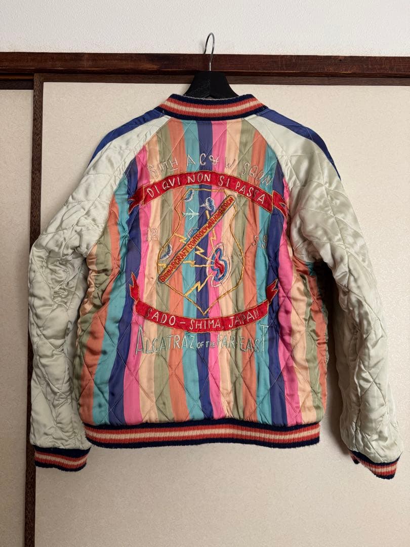 港商　テーラー東洋　SADO SHIMAスカジャン　サイズ中