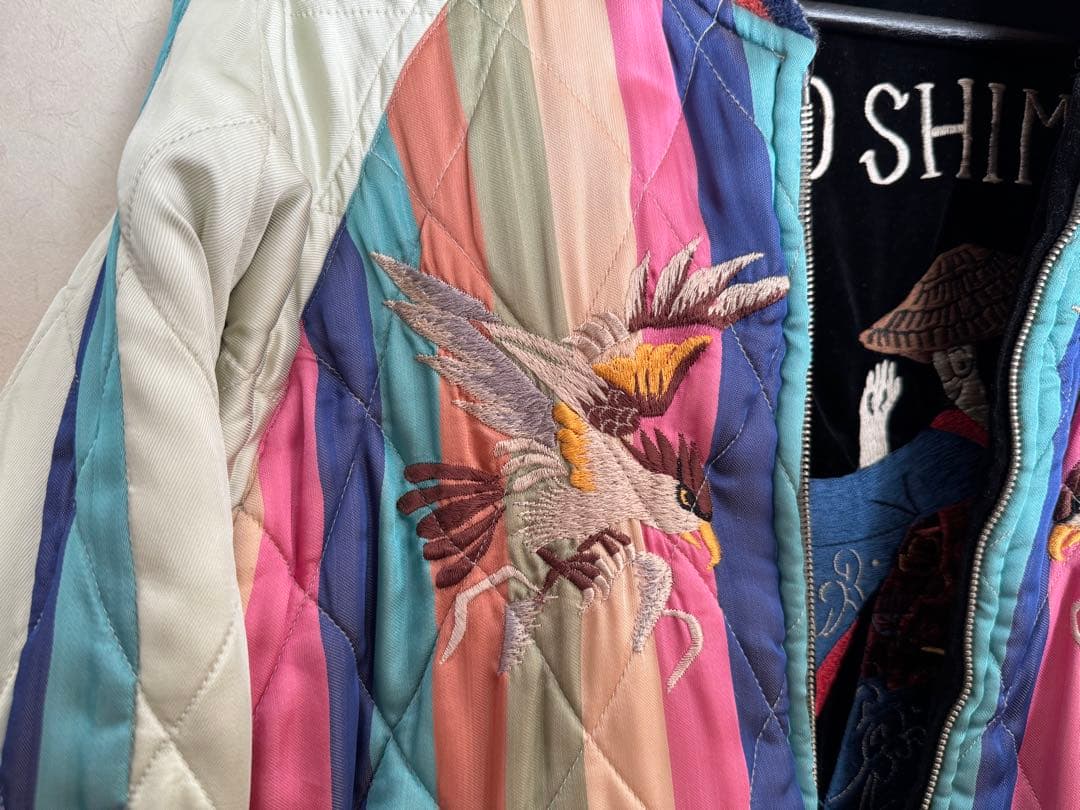 港商　テーラー東洋　SADO SHIMAスカジャン　サイズ中