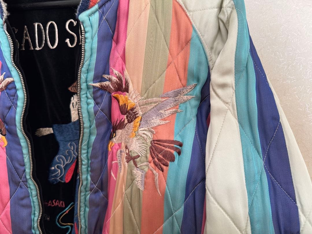 港商　テーラー東洋　SADO SHIMAスカジャン　サイズ中