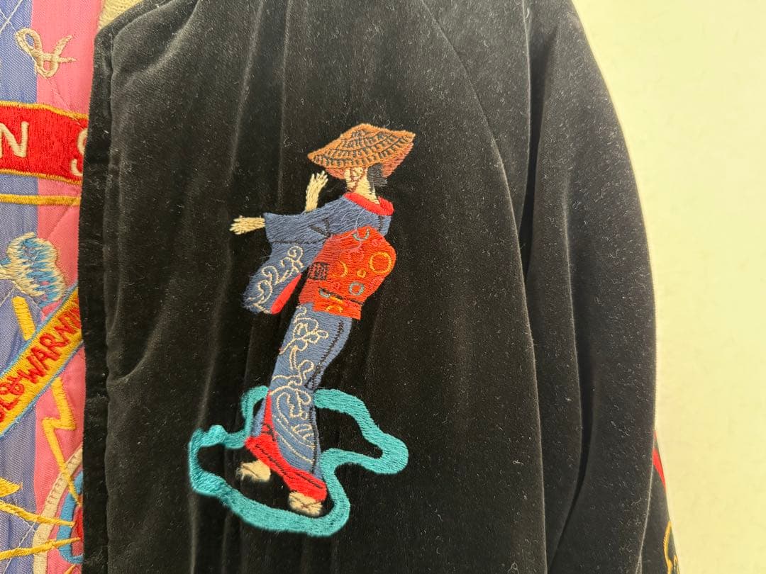 港商　テーラー東洋　SADO SHIMAスカジャン　サイズ中