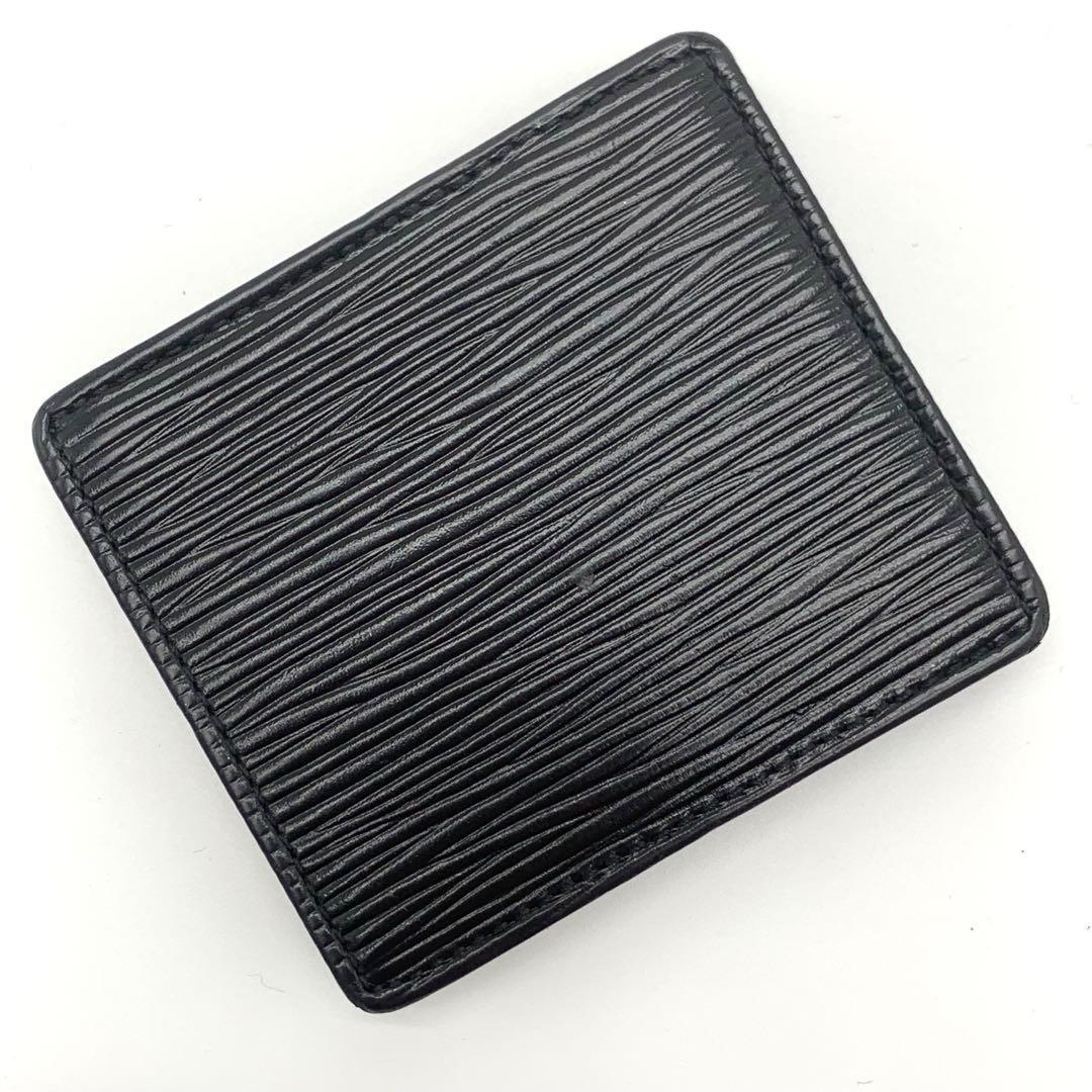 LOUIS VUITTON ポルトモネボワット ケース　エピ ノワール