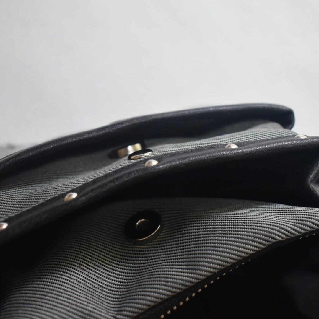 OzzCroceゴシック 和ゴス ドラゴン刺繍 コルセットレース ウエストバッグ