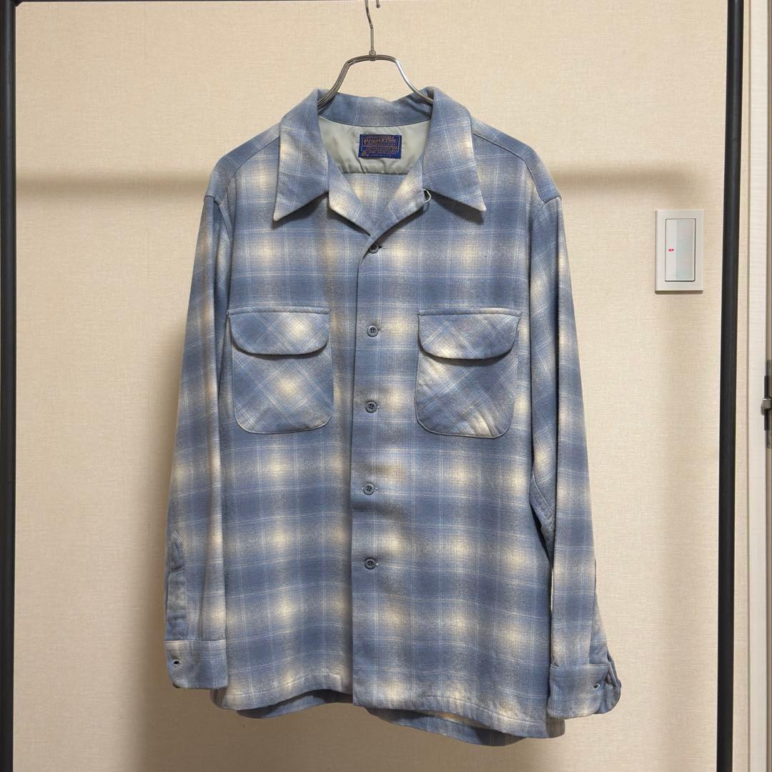 【60s/70s】PENDLETON ヴィンテージ ウールボードシャツ USA製