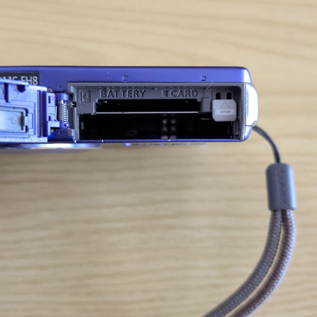 パナLUMIX DMC-FH8パープル コンパクトデジタルカメラ