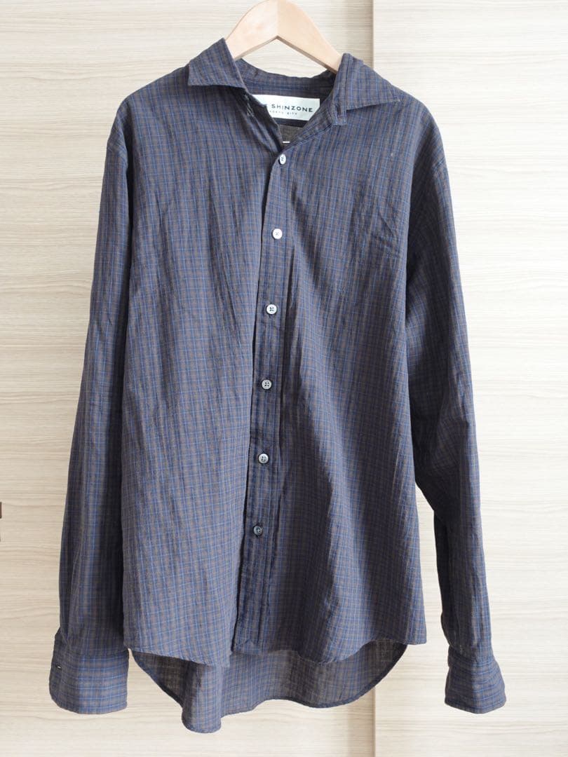 THE SHINZONE/チェックペックシャツ