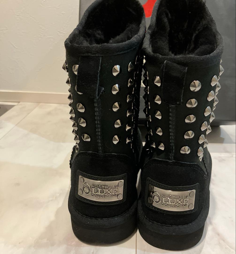 【新品箱付き】オーストラリア ラックスコレクティブ スタッズムートンブーツ24