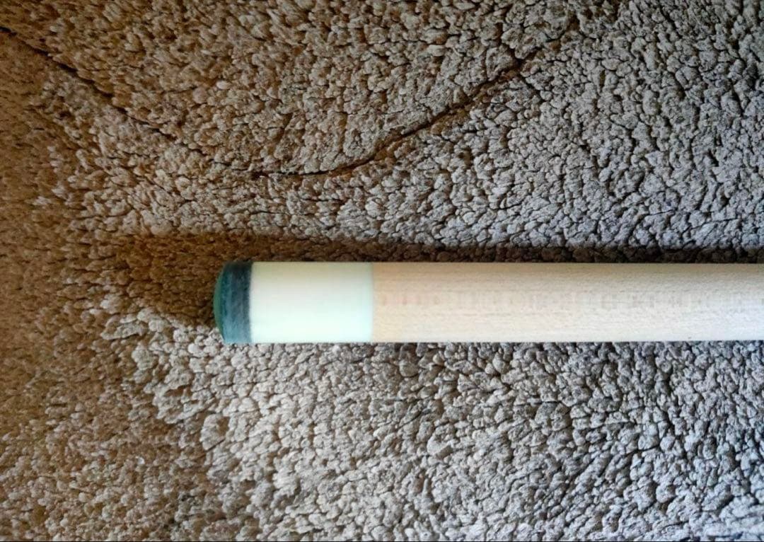 Solid ビリヤードキュー 木製 ナチュラル/ブラック