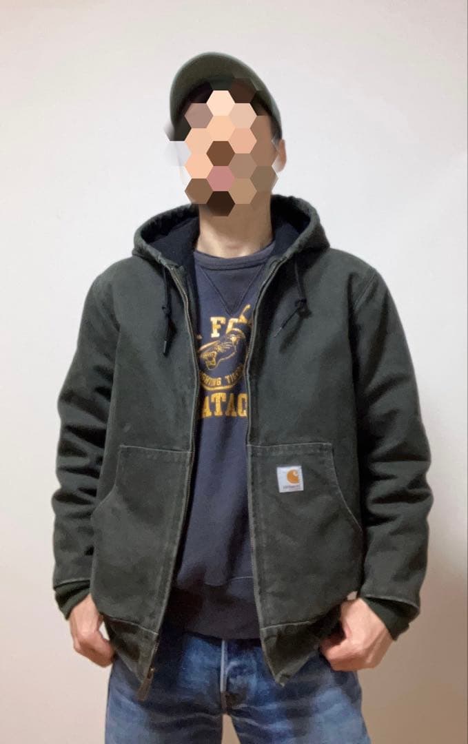 美品！Carhartt アクティブジャケット MOS コート WJ130 S相当