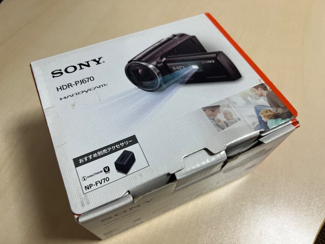 【動作確認済】SONY HDR-PJ670 HDビデオカメラ