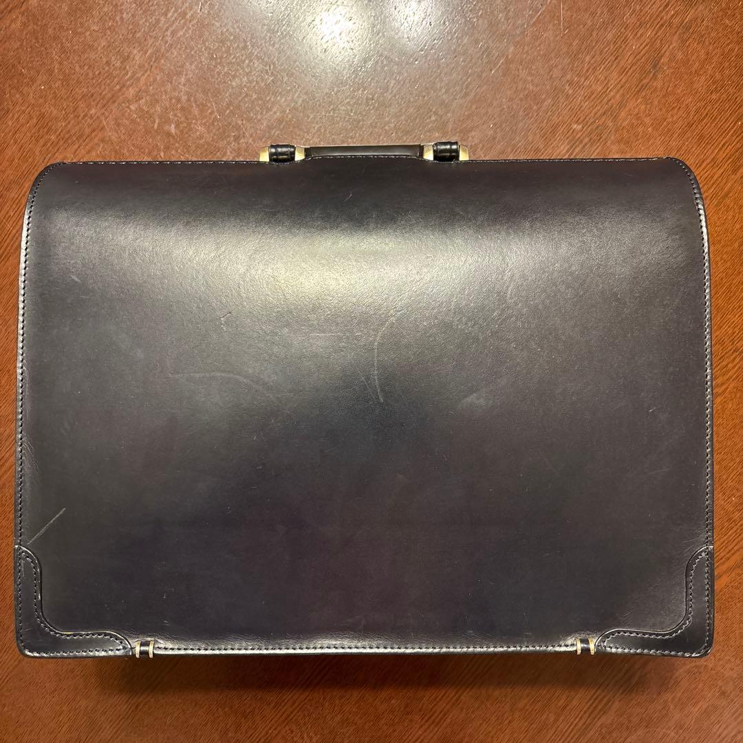 クリスマスセール‼️ココマイスター ダレスバッグ ブライドルレザー ネイビー