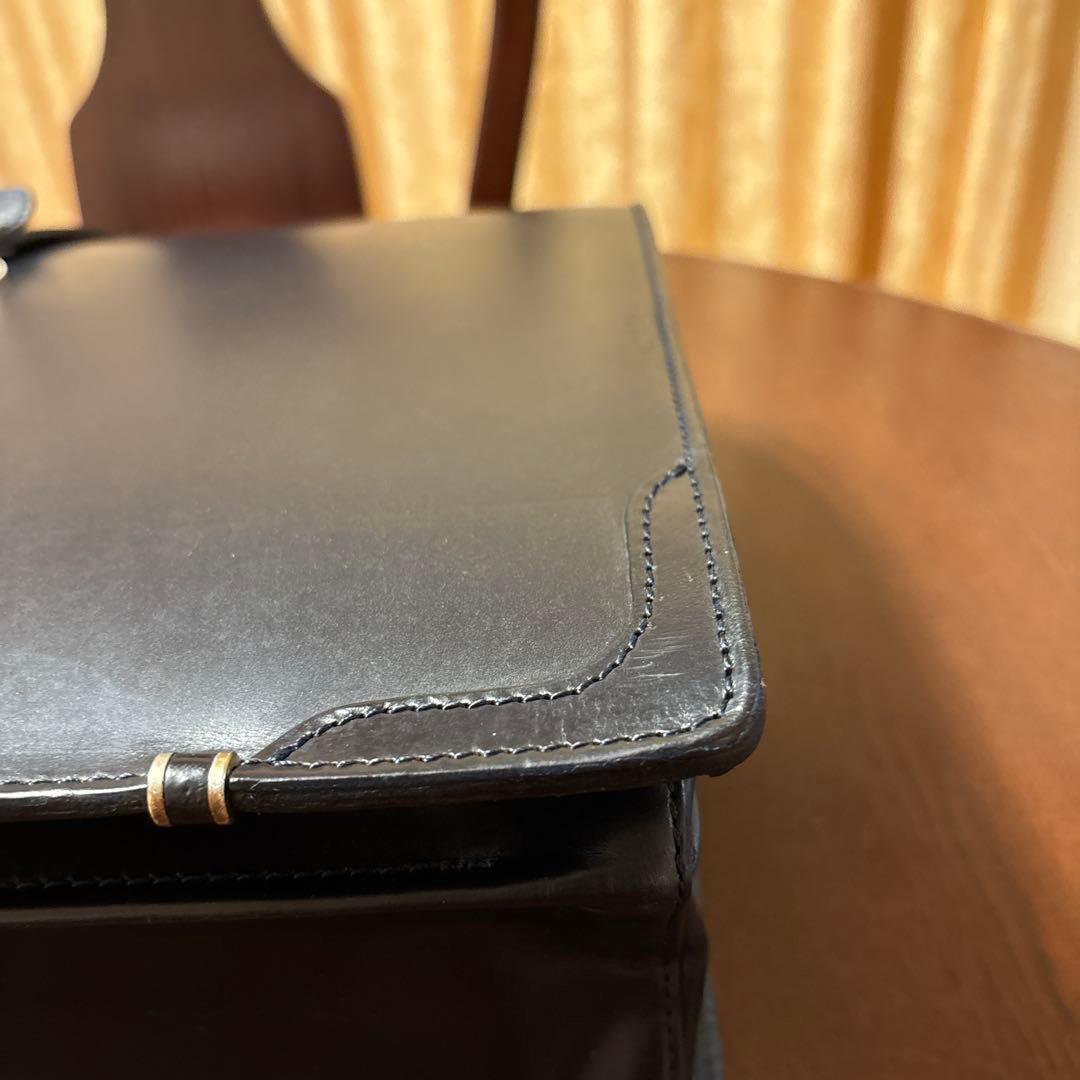 クリスマスセール‼️ココマイスター ダレスバッグ ブライドルレザー ネイビー