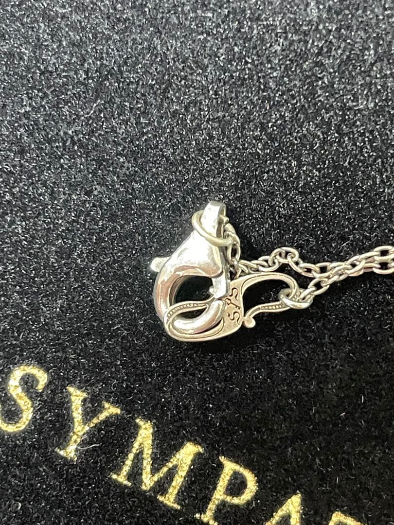 【現行】SYMPATHYOFSOUL ホースシューネックレス　LGダイアモンド