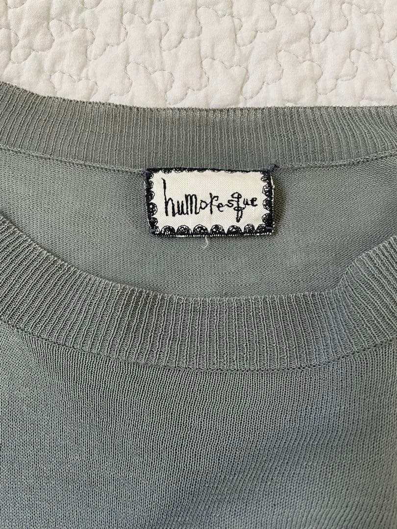 ユーモレスク　クルーネックニット