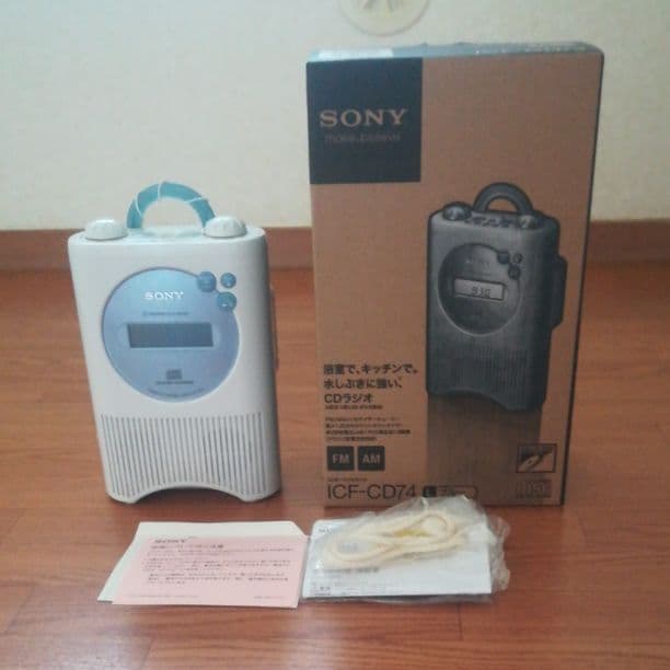 Sony　ソニーお風呂CD ラジオ