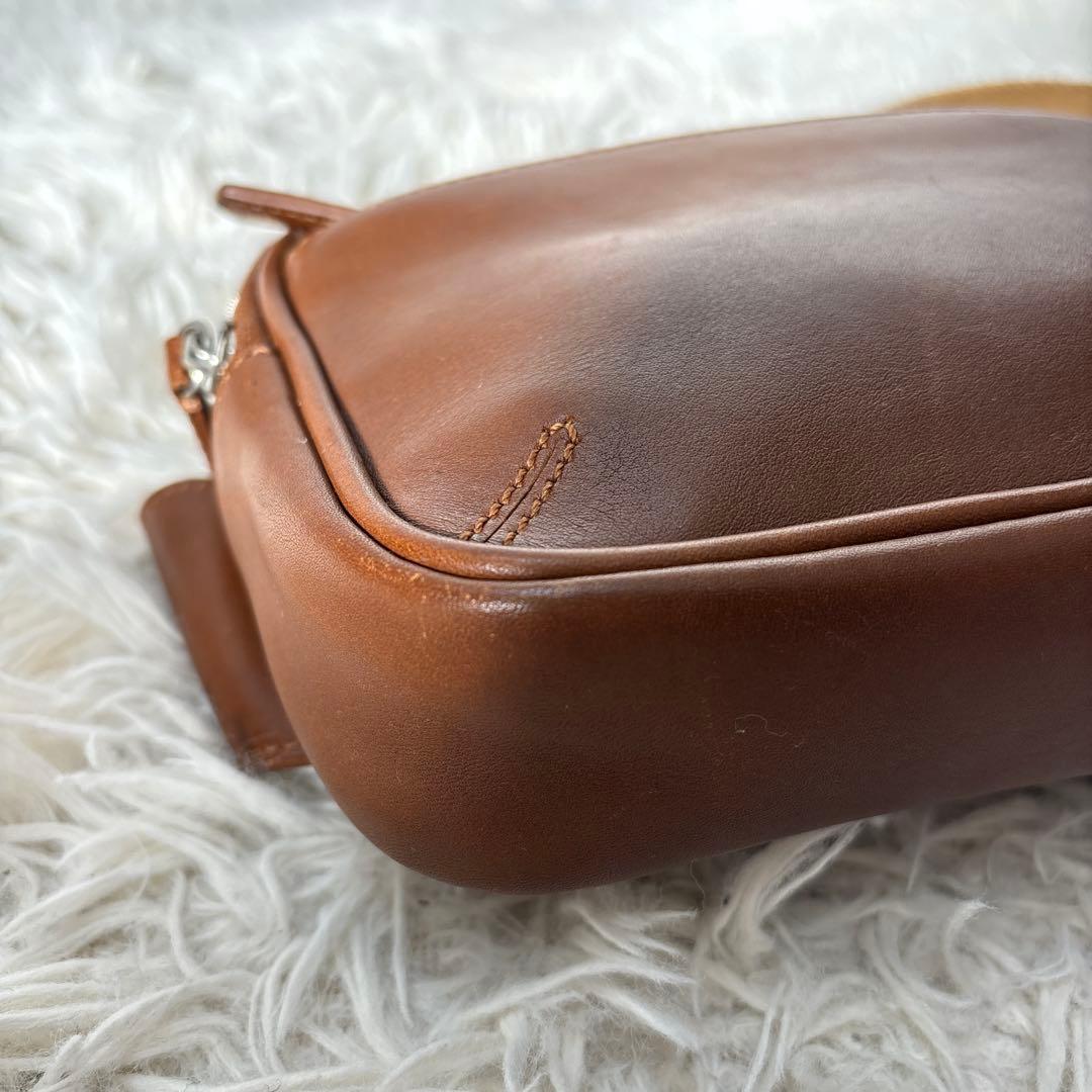 00s 【old coach】5446 shoulder bag brown