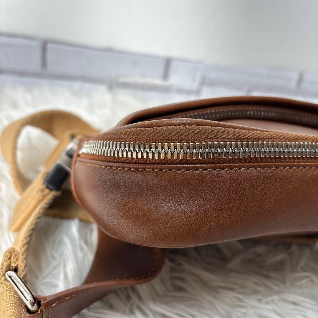 00s 【old coach】5446 shoulder bag brown