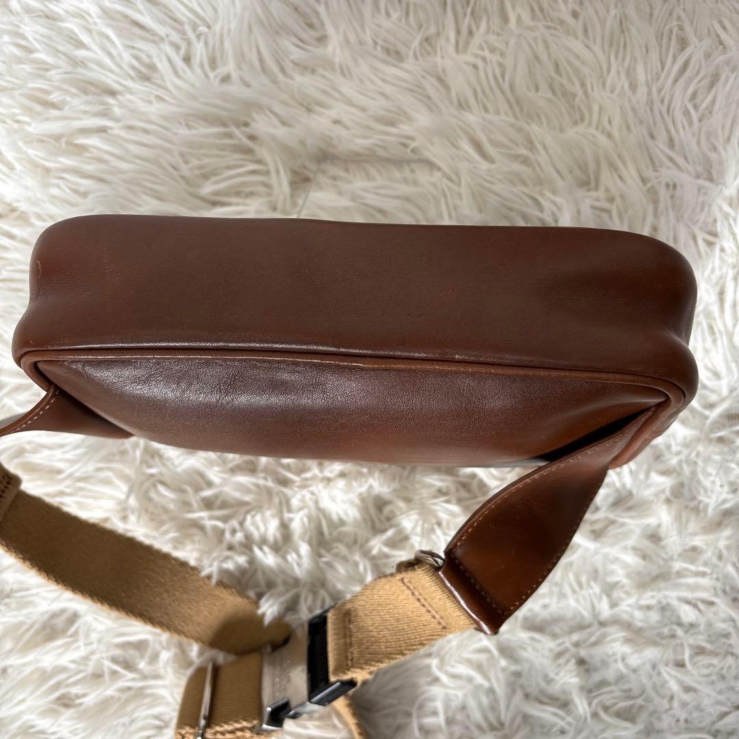 00s 【old coach】5446 shoulder bag brown