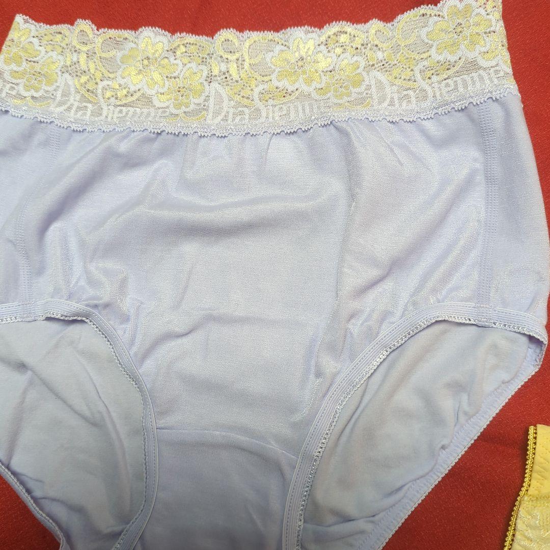 ダイアナレース付きショーツ ３枚セットポーチ付きELサイズ
