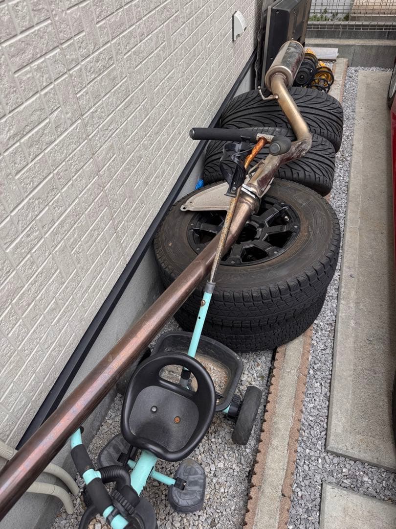 zn6 brz マフラー　ロッソモデロ？？　中間ストレート