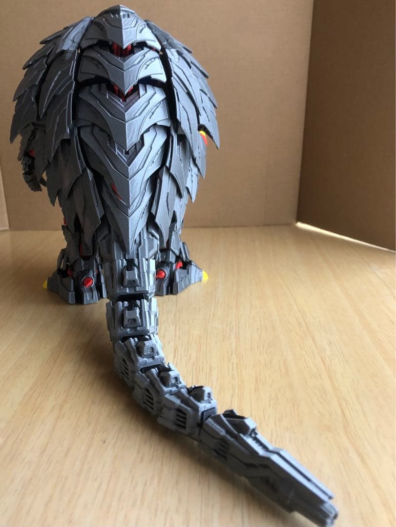 SHANJINL 3D印刷机械ymakr3D組み立て模型-24CM 機械ガメラ