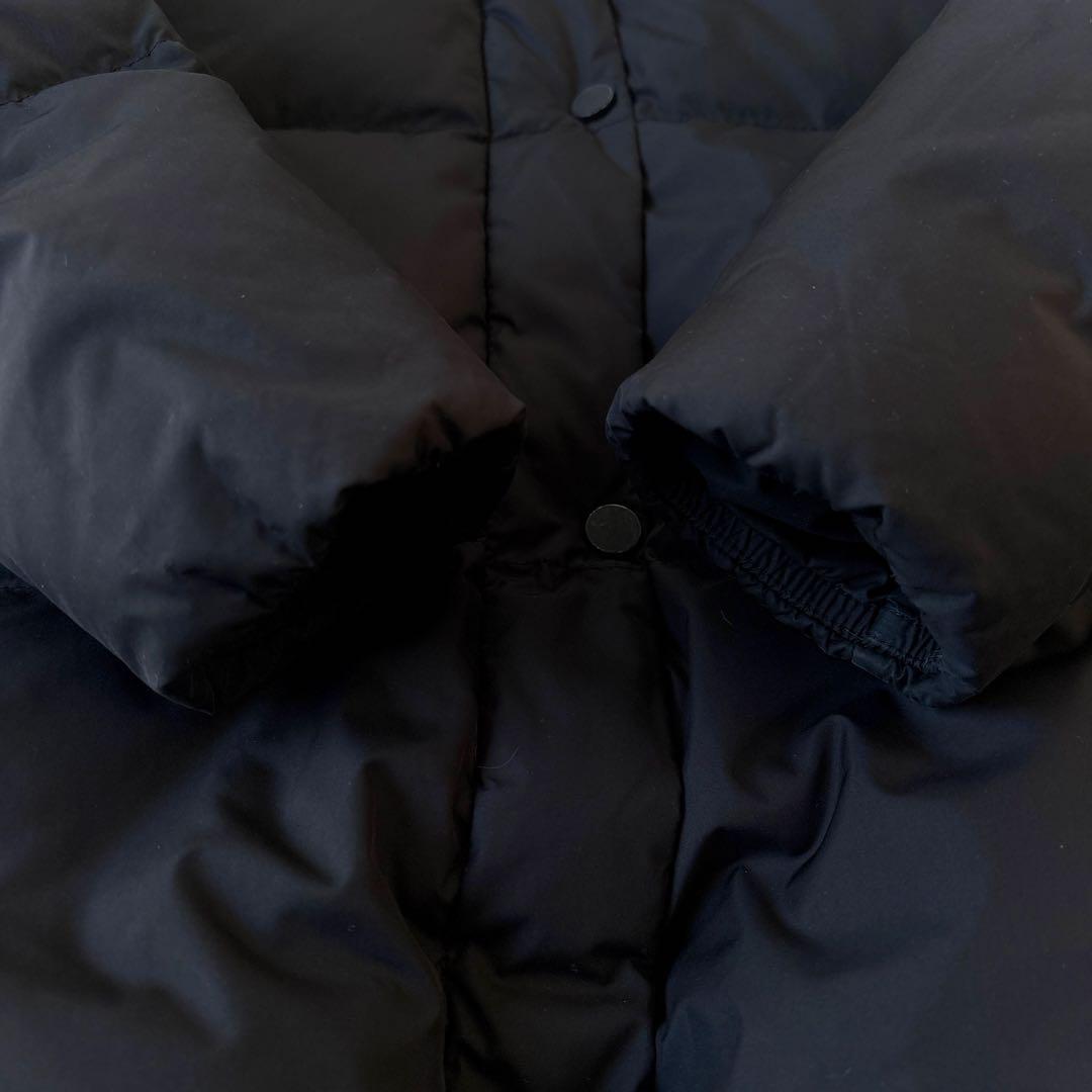 ヨセミテ ジェームスパース フーデッド 切り替え ダウンコート ジャケット 黒