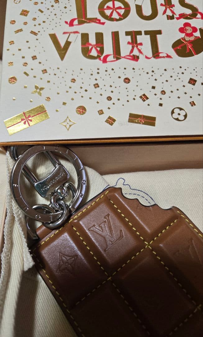 ★Louis Vuitton バッグチャーム チョコレートバー　M01478