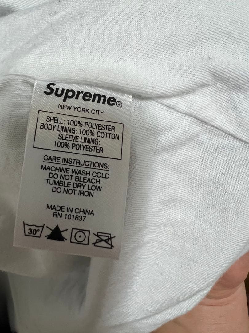 Supreme ナイロンジャケット Lサイズ ブラック