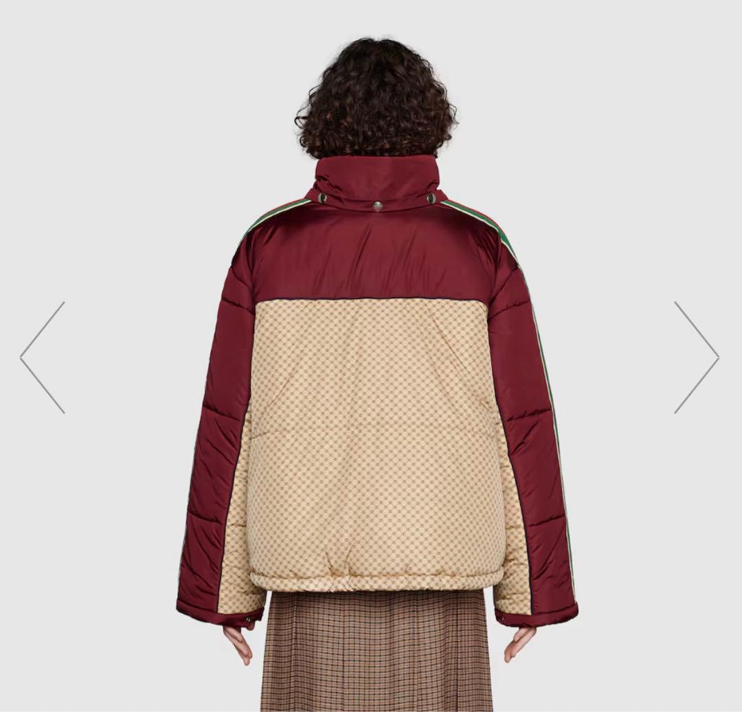 GUCCI パラシュートナイロンパデッドジャケット ダウンジャケット グッチ新品