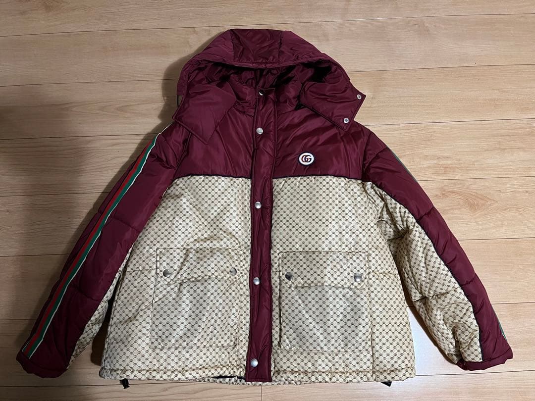 GUCCI パラシュートナイロンパデッドジャケット ダウンジャケット グッチ新品
