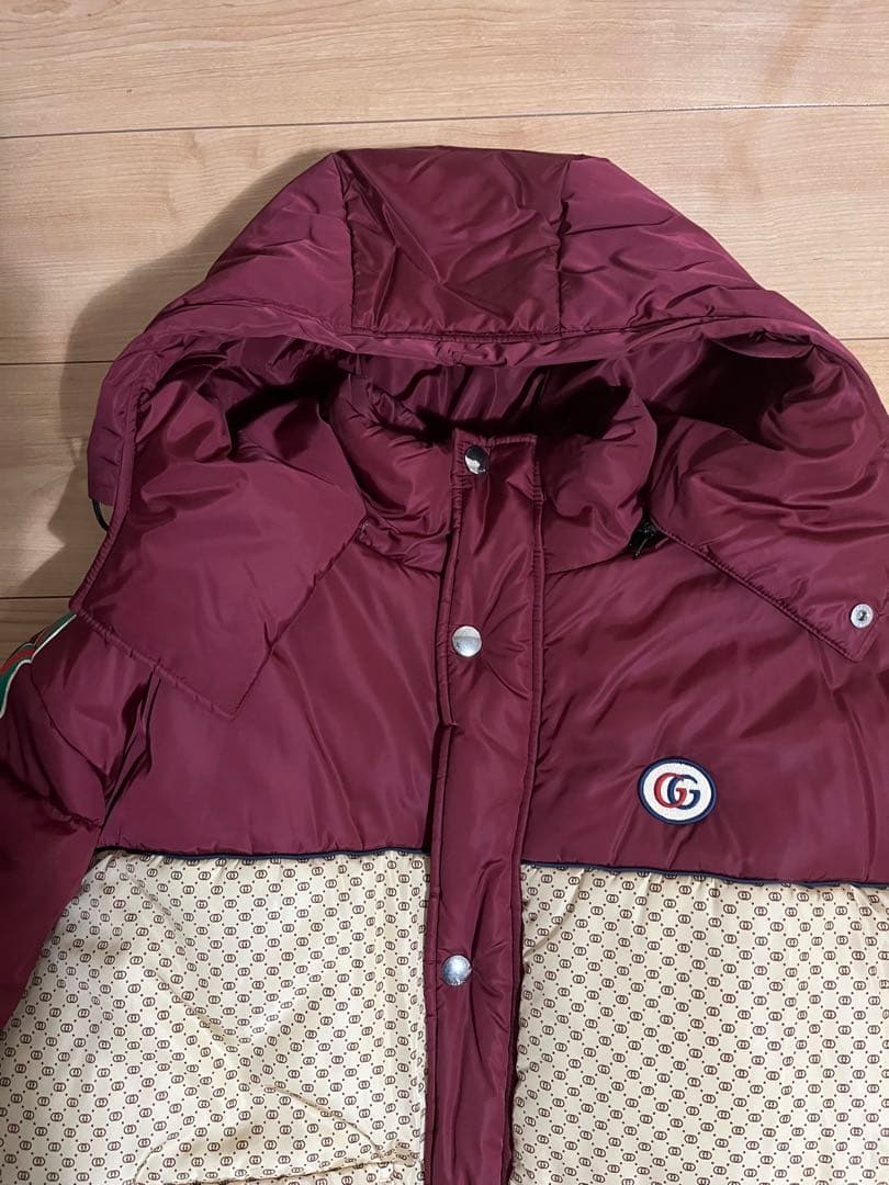 GUCCI パラシュートナイロンパデッドジャケット ダウンジャケット グッチ新品