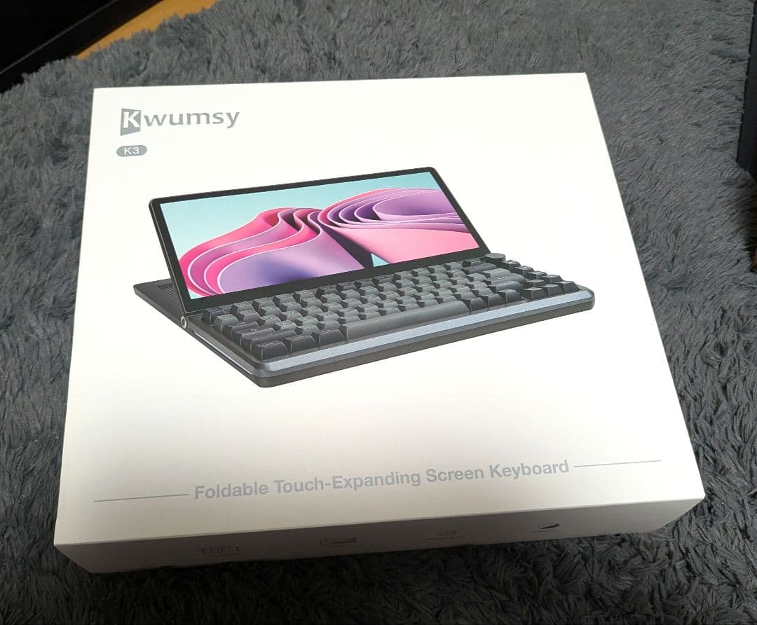Kwumsy K3　タッチ拡張スクリーン キーボード